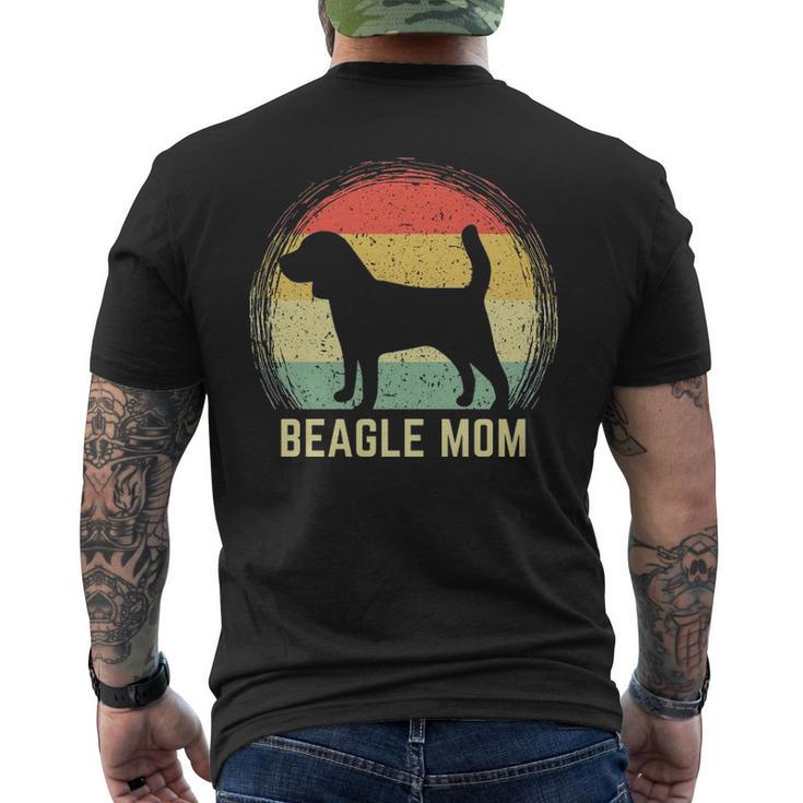Beagle Mom Beagle Mother Dog Lover Women’S Men's T-shirt Back Print