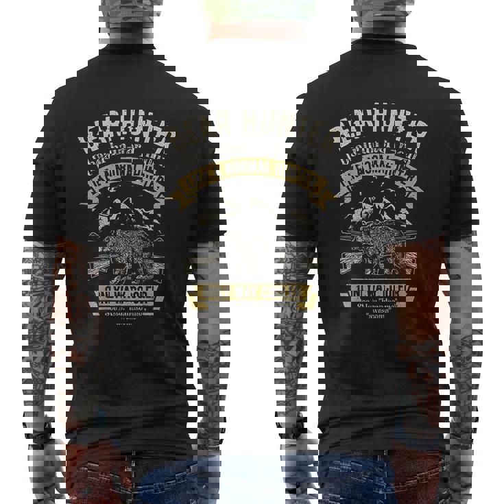 Bear Hunter T Shirt Vintage Hunting Funny Hunters Definition