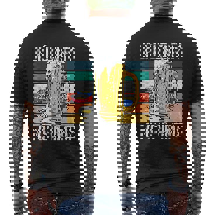 Bebedora Divertida Amante De La Cerveza Bebedora De Cerveza Camiseta Hombre Estampado Espalda
