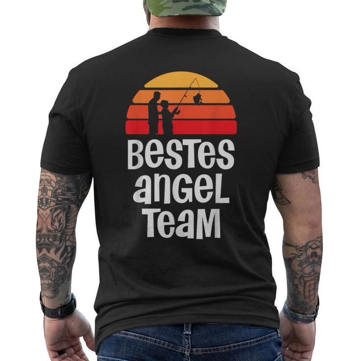 Best Angel Team For Angler Dad And Son Partner Look T-Shirt mit Rückendruck