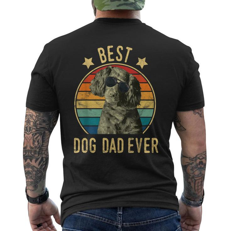 Best Dog Dad Ever Boykin Spaniel Father's Day  Mens Back Print T-shirt