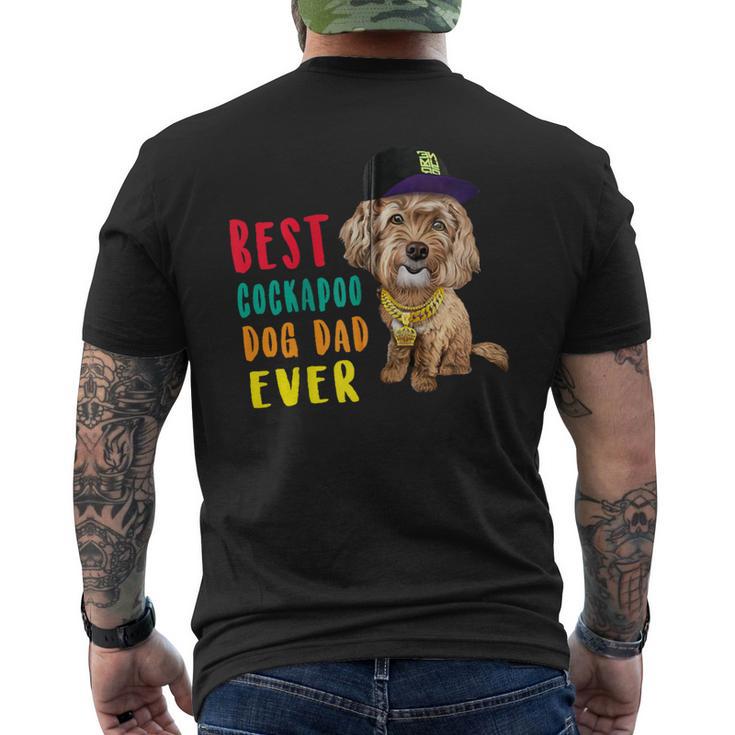 Bester Cockapoo Hund Papa Aller Zeitenatertag Lustiger Kapuzenjacke T-Shirt mit Rückendruck