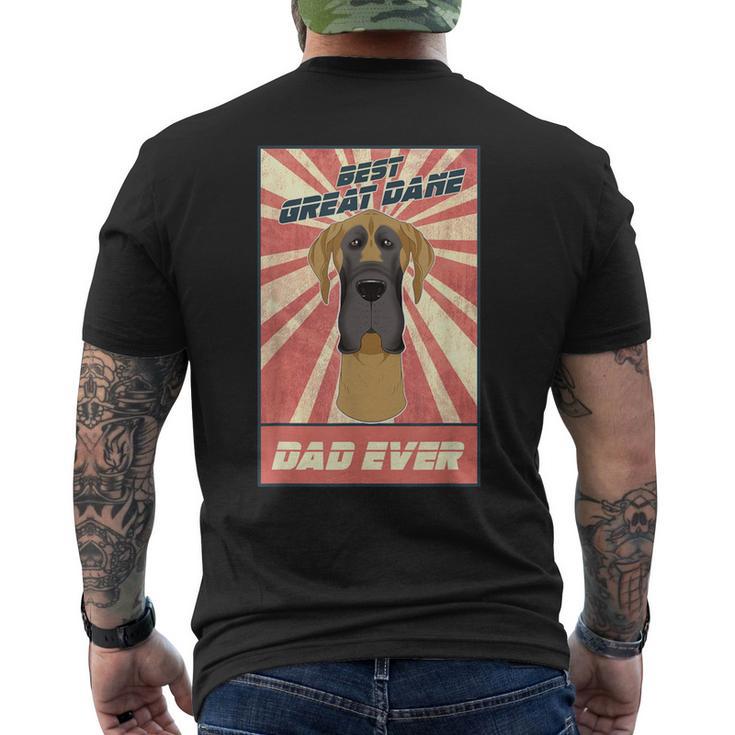 Bester Doggen-Papa Aller Zeit T-Shirt mit Rückendruck