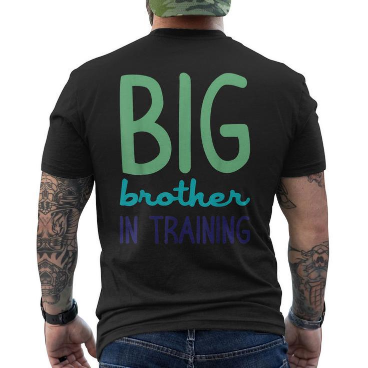 Big Brother In Training For Great Bros Men's T-shirt Back Print