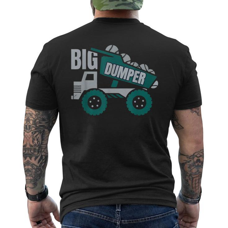 Big Dumper Seattle Baseball Fan Sports Apparel Men's T-shirt Back Print