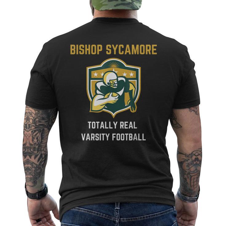 Bishop Sycamore Totally Real Varsity Football Team Men's T-shirt Back Print