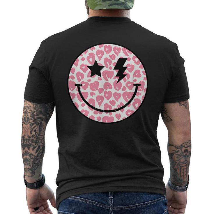 Blitz Blitz Leopard Print Pink T-Shirt mit Rückendruck