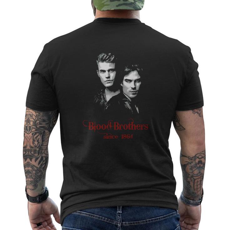 Blood Brothers Since 1864 Mens Back Print T-shirt - Thegiftio