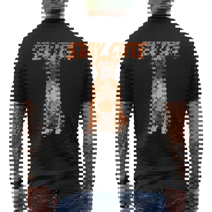 Boxer Frío Perros Cachorro Mascota Doglover Perro Camiseta Hombre Estampado Espalda