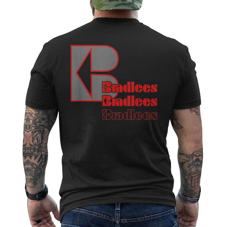 Bradlees Department Retro Vintage Classic Men's T-shirt Back Print