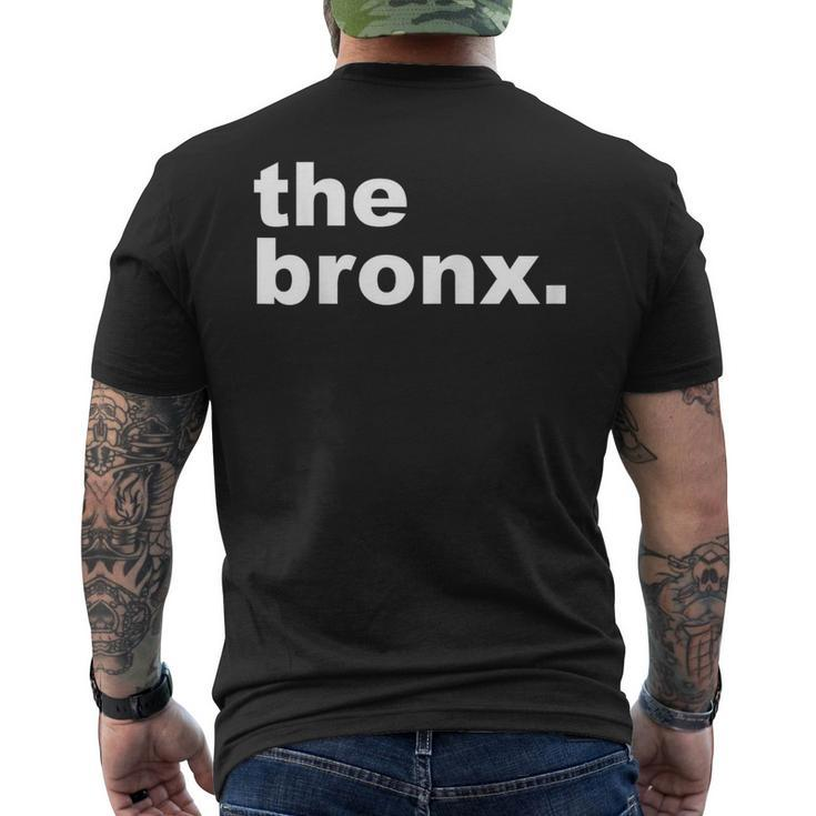 Bronx New York The Bronx Men's T-shirt Back Print