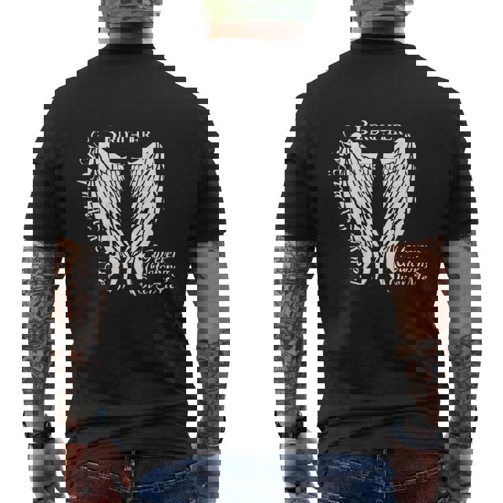 Brother Guardian Memorial For Loss Of Brother Mens Back Print T-shirt