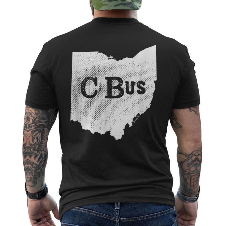 C Bus Columbus Ohio Central Ohio Southern Ohio Cbus Men's T-shirt Back Print