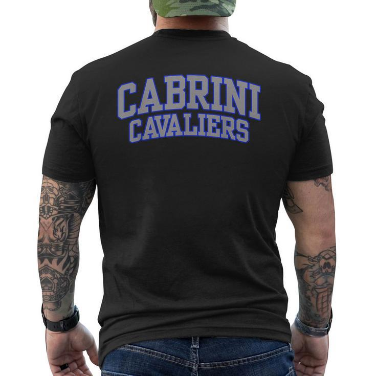 Cabrini University Cavaliers 02 Men's T-shirt Back Print