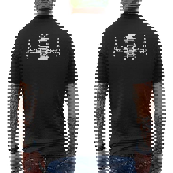 Camión Camionero Pulso Regalo Camionero Camiseta Hombre Estampado Espalda