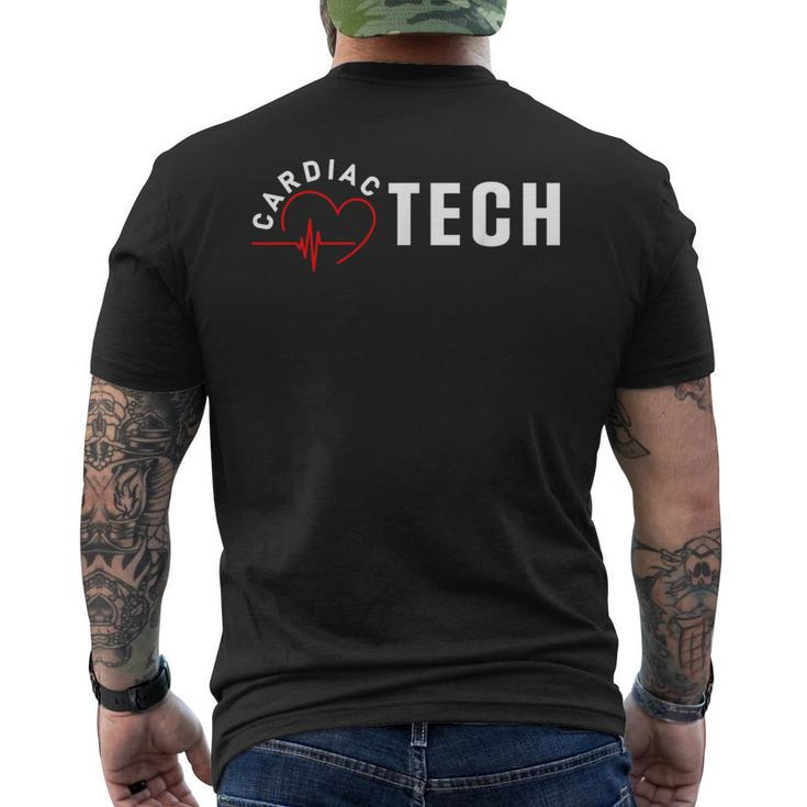 Cardiac Tech Heart Men's T-shirt Back Print