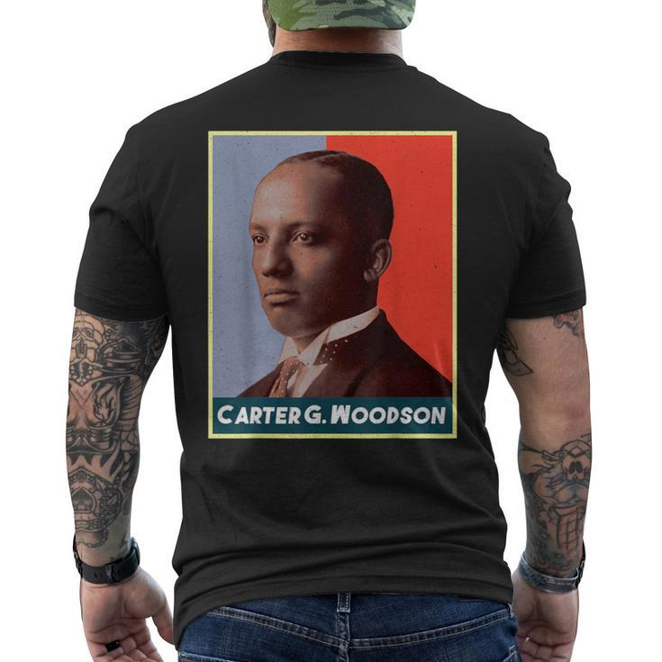 Carter G Woodson Men's T-shirt Back Print