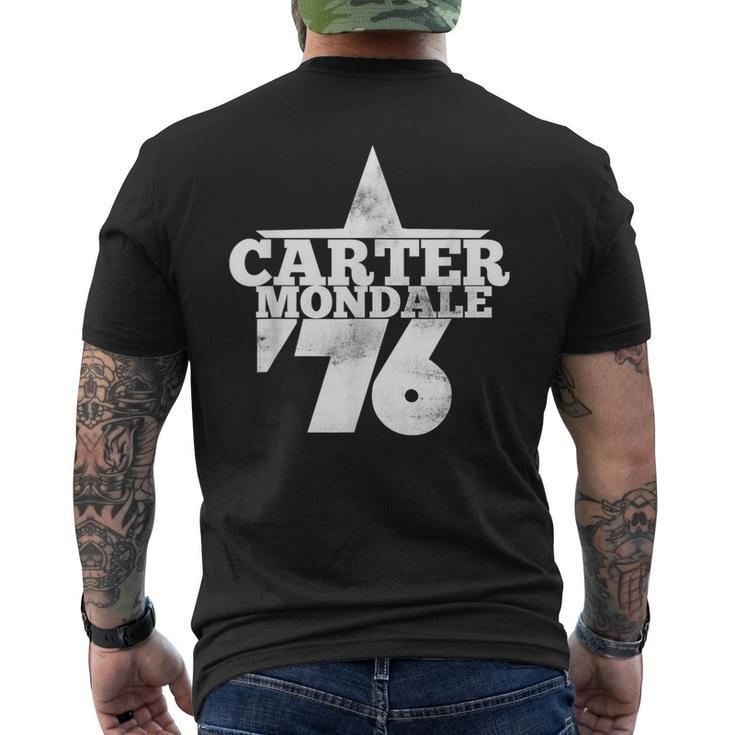 Carter Mondale 76 Jimmy Carter 1976 Vintage Men's T-shirt Back Print