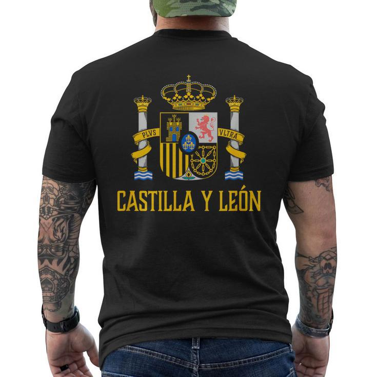 Castilla Y Leon Spain Spanish Espana Men's T-shirt Back Print