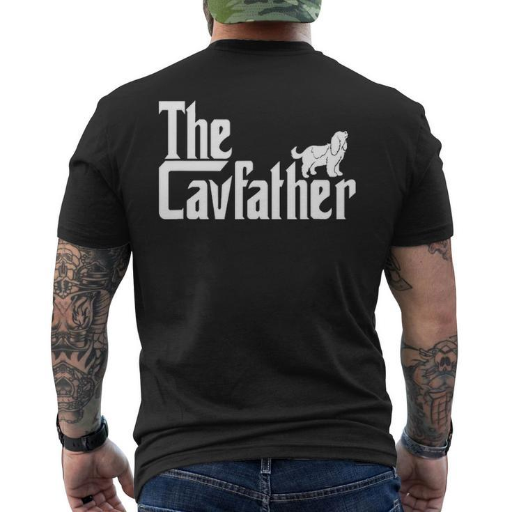 Cavalier King Charles Spaniel Ruby  Cav Father Men's T-shirt Back Print
