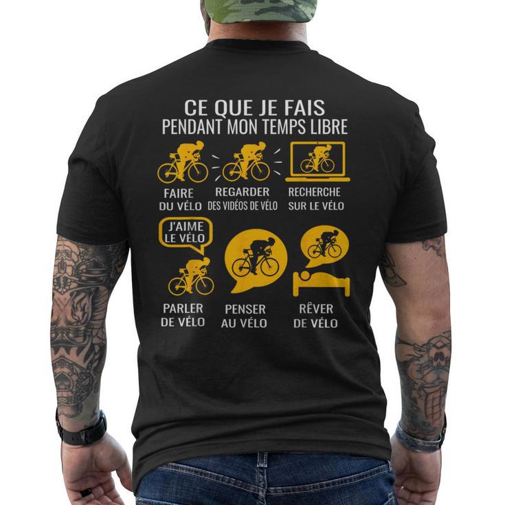 T-Shirt J'Peux Pas J'Ai Vélo - Drôle Pour Cycliste Passionné
