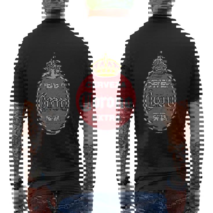 Cerveza Extra Mens Back Print T-shirt