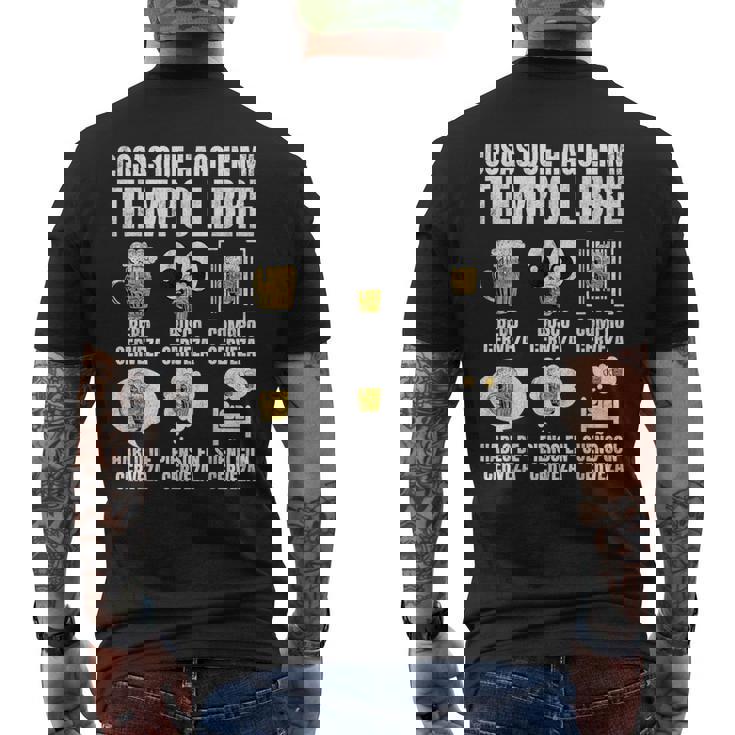 Cerveza Hombre Cosas Que Hago En Mi Tiempo Libre Cerveza Camiseta Hombre Estampado Espalda
