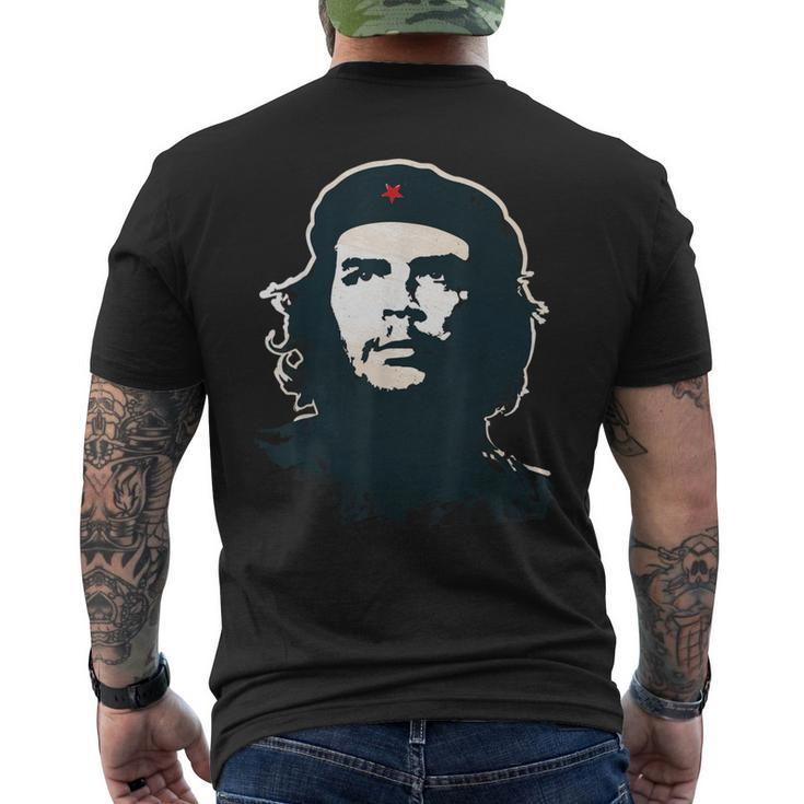 Che Guevara Revolution Rebel Cuban Heritage Graphic Men's T-shirt Back Print