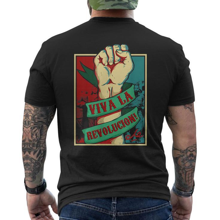 Che Guevara Revolutionary Viva La Revolucion T-Shirt mit Rückendruck