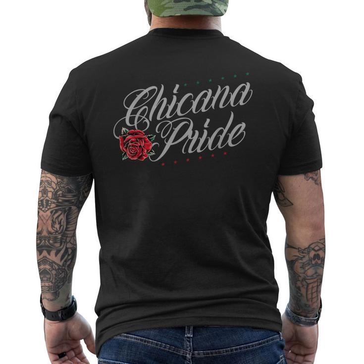 Chicano And Chicana For Chicana Pride Men's T-shirt Back Print