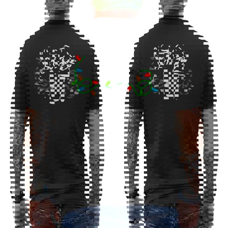 Christmas Funny Pajamas Lets Get Lit Christmas Men Women Long