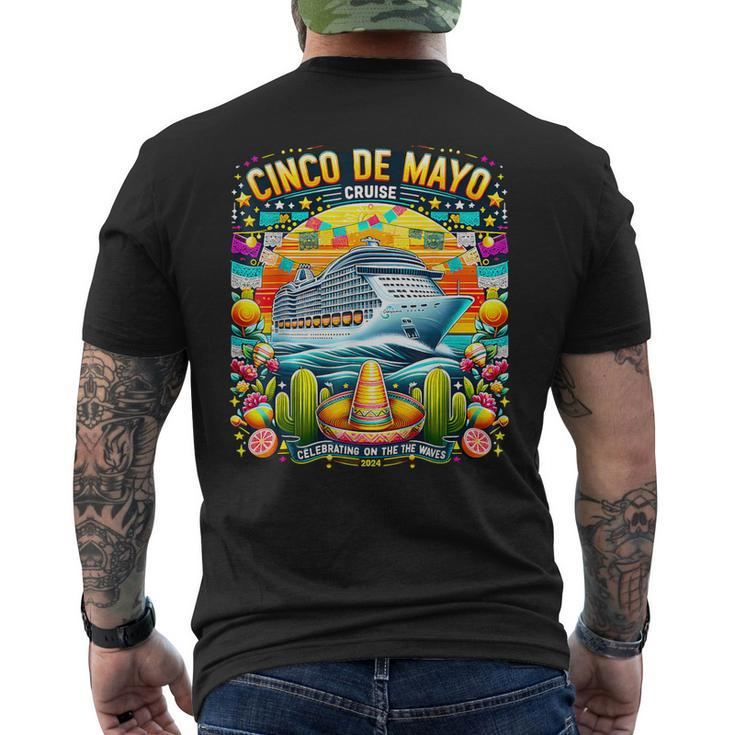 Cinco De Mayo Cruise 2024 Men's T-shirt Back Print