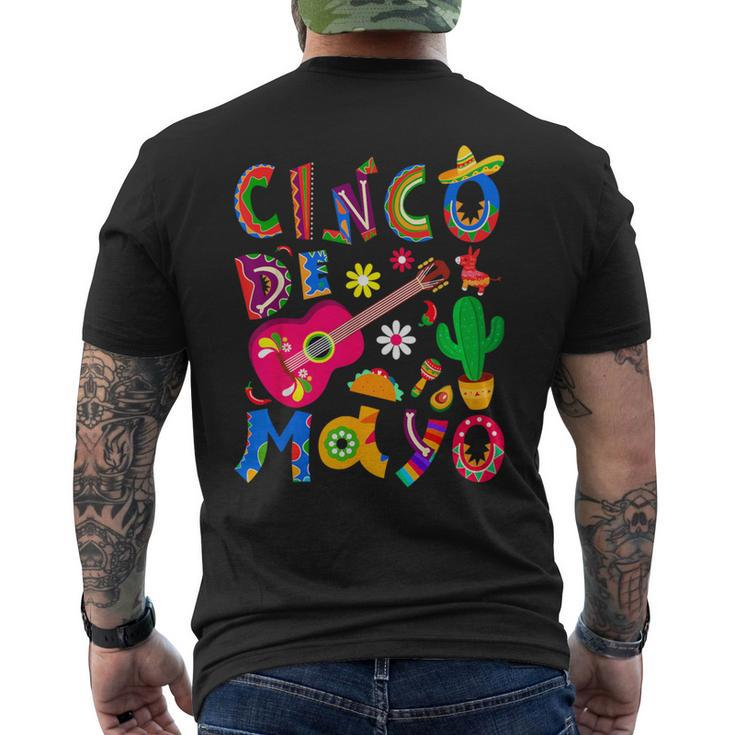 Cinco De Mayo Mexican Fiesta 5 De Mayo Mexico Mexican Day Men's T-shirt Back Print