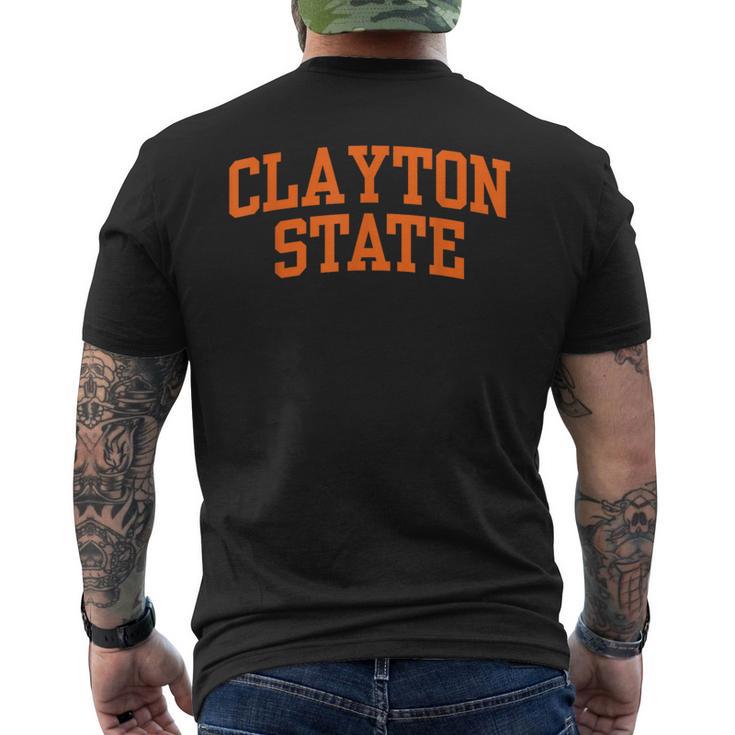 Clayton State University 02 Men's T-shirt Back Print