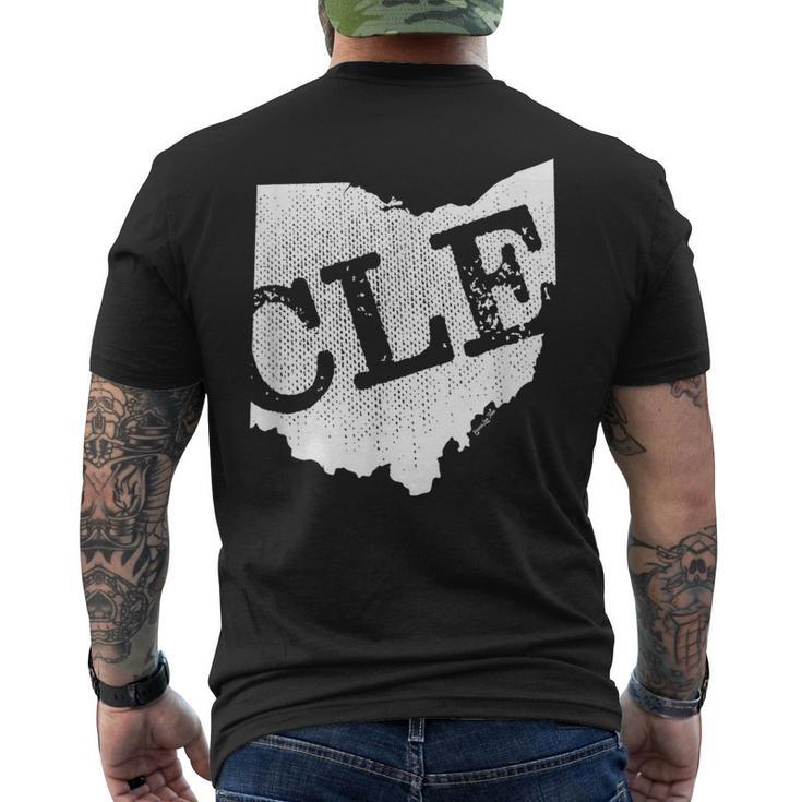 Cle Ohio Cleveland Men's T-shirt Back Print