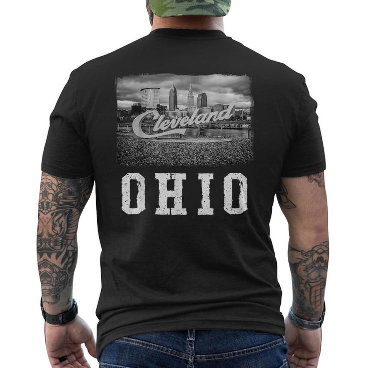 Cleveland Pride Ohio Cleveland Vacation Cleveland Men's T-shirt Back Print