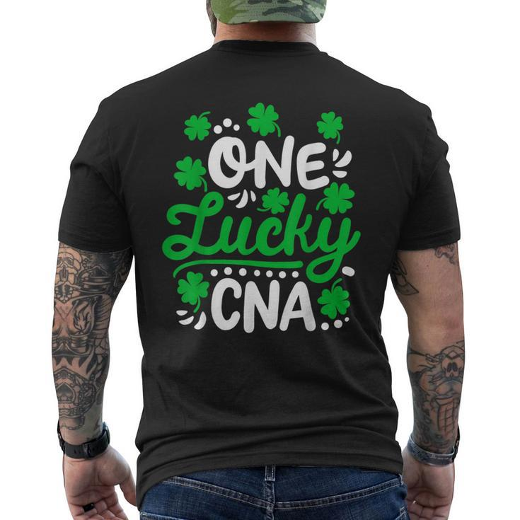 Cna Certified Nursing Assistant St Patrick's Day Irish Cna Men's T-shirt Back Print