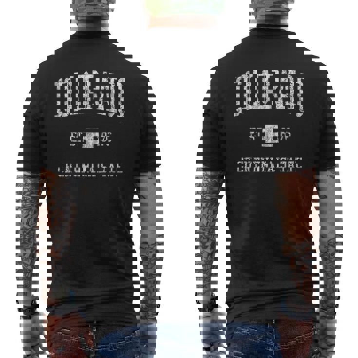 Colorado Vintage Sports Men's T-shirt Back Print