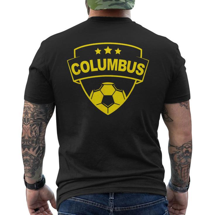 Columbus Throwback Classic Men's T-shirt Back Print
