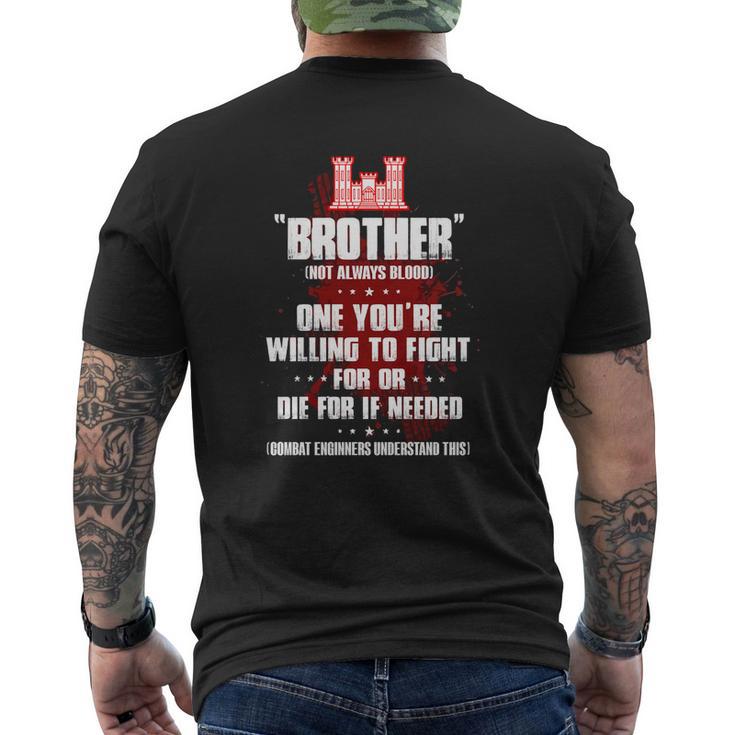 Blood Brothers Since 1864 Mens Back Print T-shirt - Thegiftio