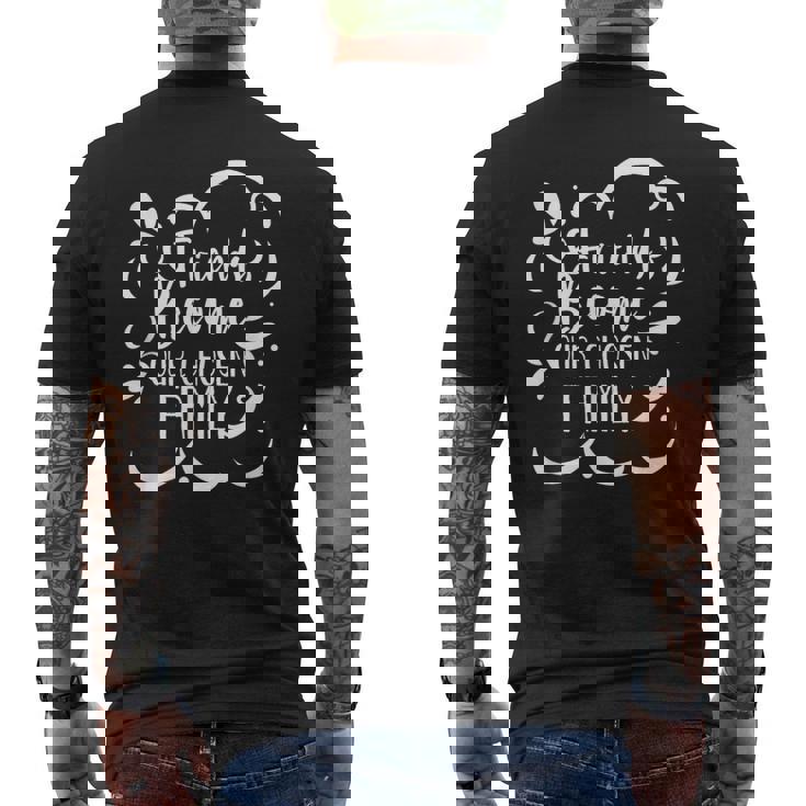 Convertirse En Amigos Se Convierten En Una Familia Amistad Camiseta Hombre Estampado Espalda
