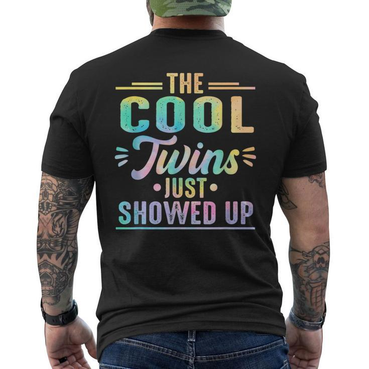 The Cool Twins Just Showed Up Twins Men's T-shirt Back Print