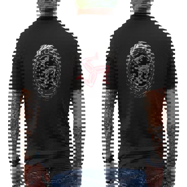 Course Tt De L'île De Man Bkd 2 T-shirt imprimé au dos