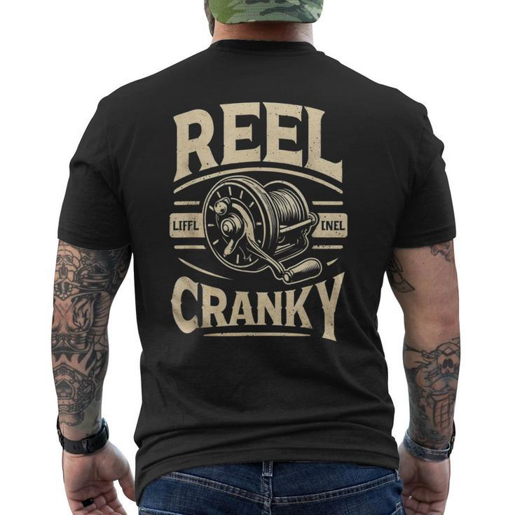 Crankbait Fishing Lure Cranky Ideas For Fishing Men's T-shirt Back Print