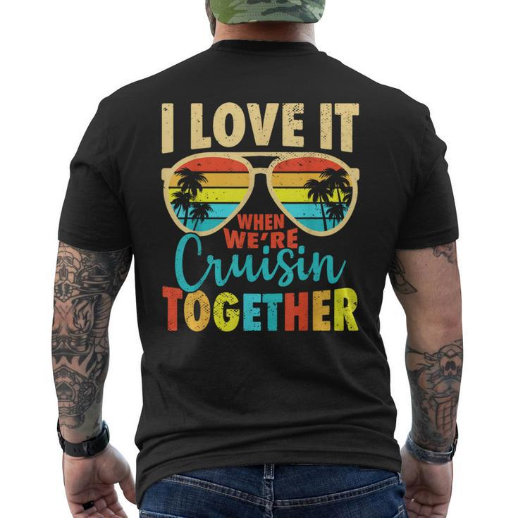 Cruise Ship Vacation Friends Couples Girls-Trip Women Men's T-shirt Back Print