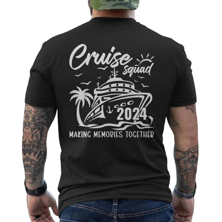 Cruise Squad 2024 Making Memories For A Lifetime Family Trip Men's T-shirt Back Print