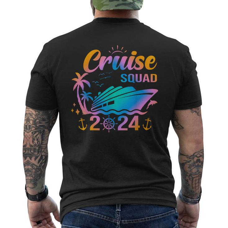 Cruise Squad 2024 Navigating Summer Together Men's T-shirt Back Print