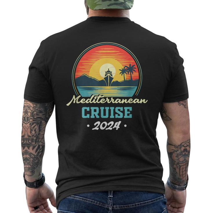 Cruise T 2024 Mediterranean Cruisin 2024 Mediterranean Men's T-shirt Back Print
