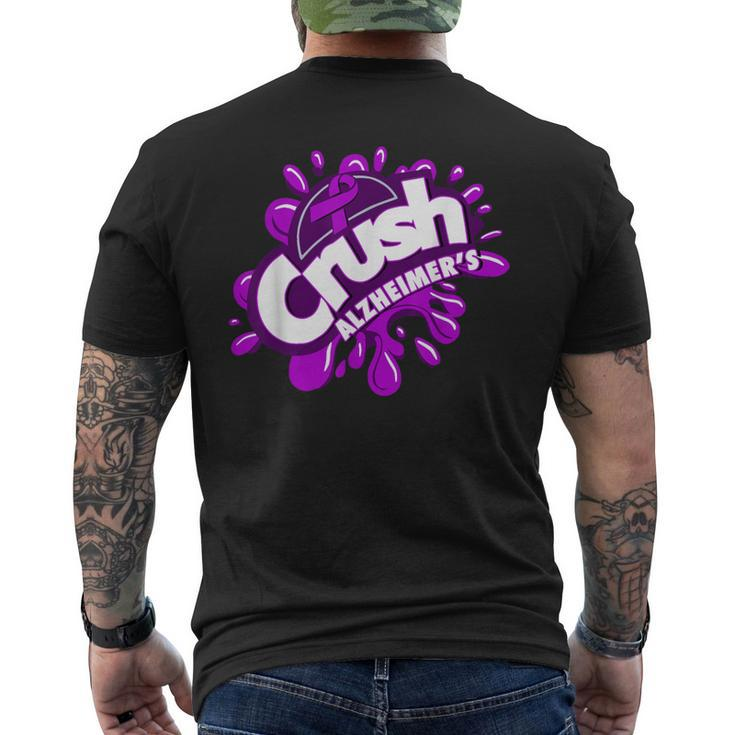 Crush Alzheimer's Men's T-shirt Back Print