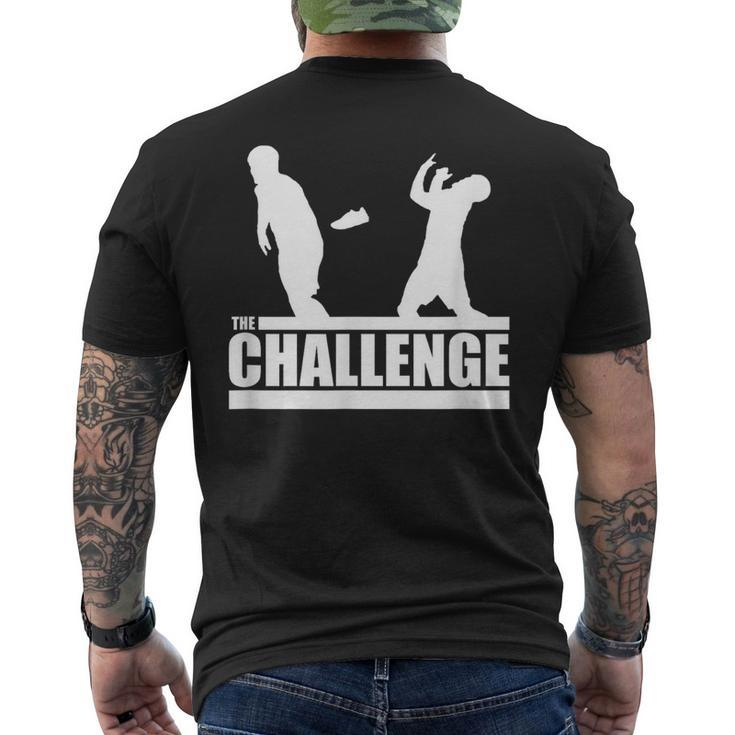 The Ct Wes Challenge Who Throws A Shoe Men's T-shirt Back Print